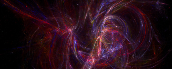 Banner Star field background . Starry outer space background texture . Colorful Starry Night Sky Outer Space background. 3D illustration
