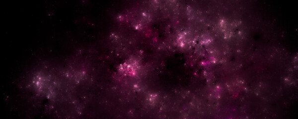 Banner Star field background . Starry outer space background texture . Colorful Starry Night Sky Outer Space background. 3D illustration
