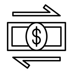 Transaction Line Icon