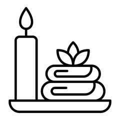 Spa Line Icon
