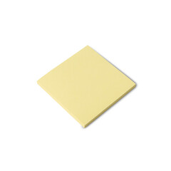 Sticky note or Post it, cutout.