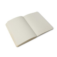 Notebook mockup, cutout.