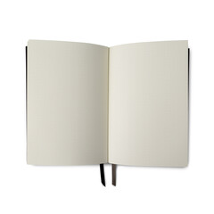 Notebook mockup, cutout.