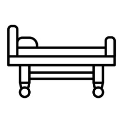 Bed Line Icon