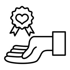 Reward Line Icon