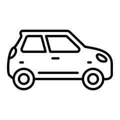 Car Line Icon