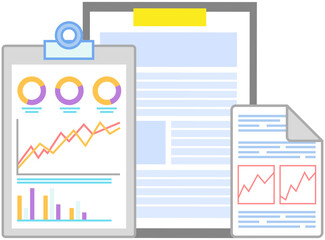 Obraz premium Data analysis research statistics concept. Strategy, business development. Results of statistical business research. Analyze growth of statistical indicators, income. Finance data and profit growth