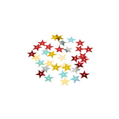 Star Confetti, Party decoration cutout, Png file.