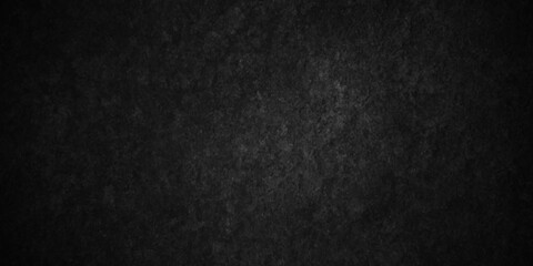 Dark Black stone concrete grunge backdrop texture background anthracite panorama. Panorama dark grey black slate background or texture.	