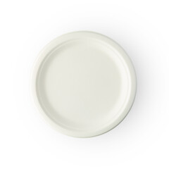 Biodegradable plate cutout, Png file.