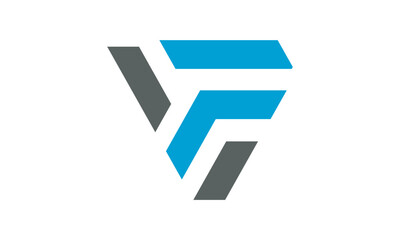 letter LF  logo design icon vector 