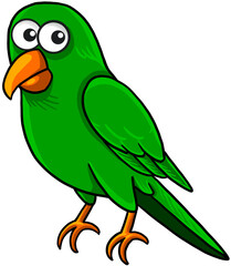 cute cartoon poultry wings animal parrot