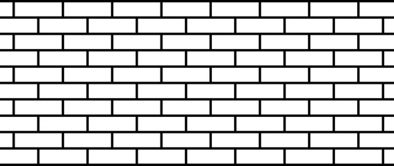 line brick seamless pattern vector