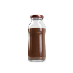 Cocoa bottle cutout, Png file.