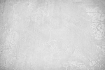 Naklejka premium White concrete texture polished wall background. Grey retro plain color cement.