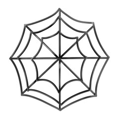 Halloween-spider-web watercolor