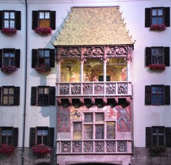 Wahrzeichen der Stadt Innsbruck: Das Goldene Dachl