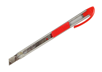 cutter knife on transparent background png file
