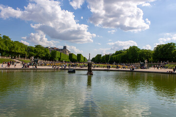 Fototapeta premium Giardino delle Tuileries
