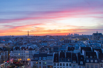 Parigi sunset  tour Eiffel