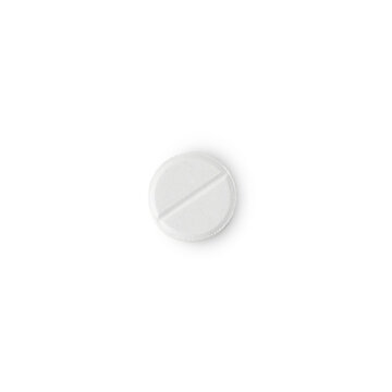 Medical pill cutout, Png file.
