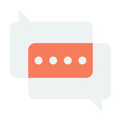 Text icon isolated on transparent background