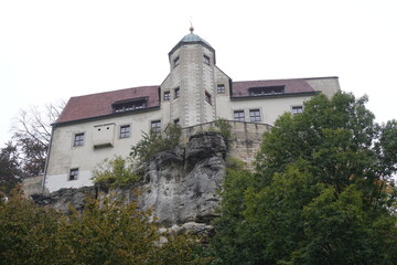 Fototapeta na wymiar Burg Hohnstein in Sachsen