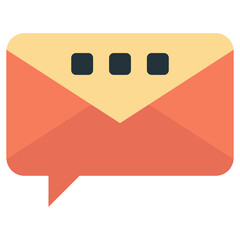 Text icon isolated on transparent background