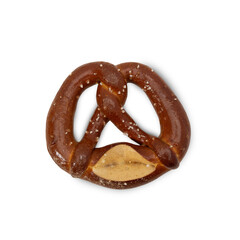 Laugen pretzel cutout, Png file.