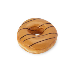 Peanut butter donut cutout, Png file.