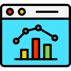 Stock Market Webpage Icon