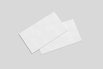 Business Card Blank Mockup
