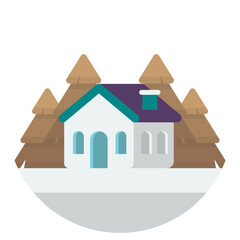 Christmas icon isolated on transparent background