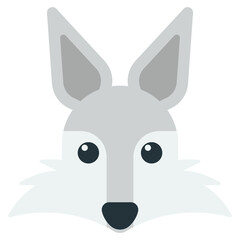 Animal icon isolated on transparent background