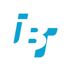 Corporate Logo Design with Letters I, B and T