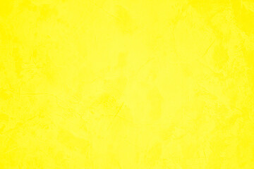 Concrete wall yellow color for texture background. Abstract grunge bright colorful color effect.