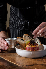 Tuna tartare with avocado