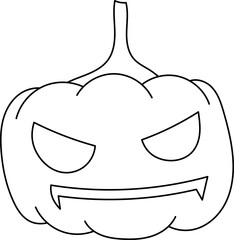 Cartoon Decoration, Halloween, Fun, Ghost, Witch, Illustration, Vector