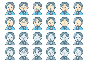 サラリーマンのアイコン