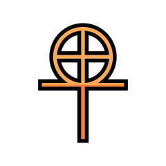 gnosticism religion color icon vector. gnosticism religion sign. isolated symbol illustration