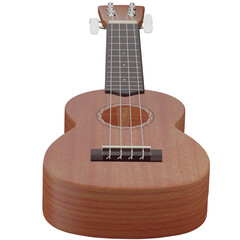 ukulele brown wood surface musical instruments for children
