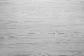 Texture of white wooden surface as background, top view