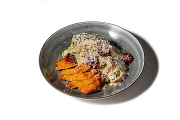 Caesar salad with chicken