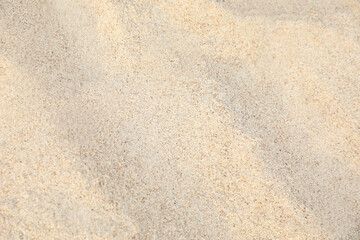 Top view of beach sand as background