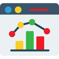Stock Market Webpage Icon