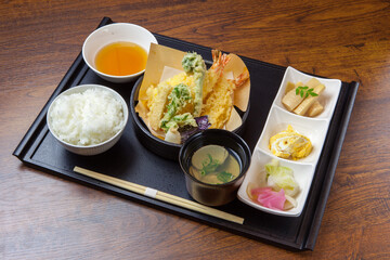 天ぷら定食
