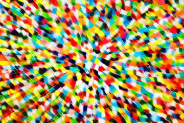 colorful mosaic close up