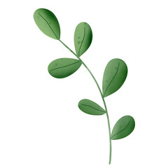 Christmas Leaf Watercolor