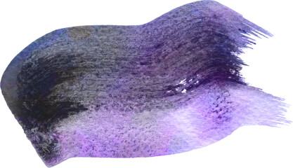 blue and purple watercolor stain brush stroke frame isolated ,blue and purple watercolor png file clipart