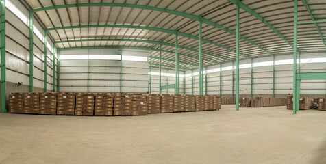 warehouse in factory